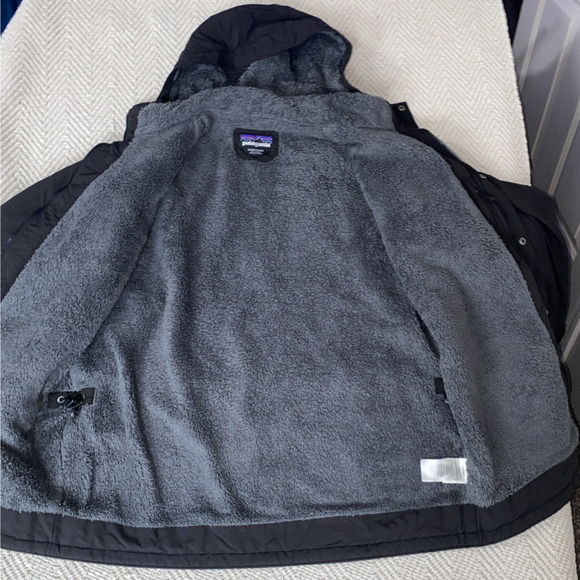 Patagonia Black XL Men Isthmus Fleece Lined Parka Jacket Coat wearever #27021 - Picture 7 of 9